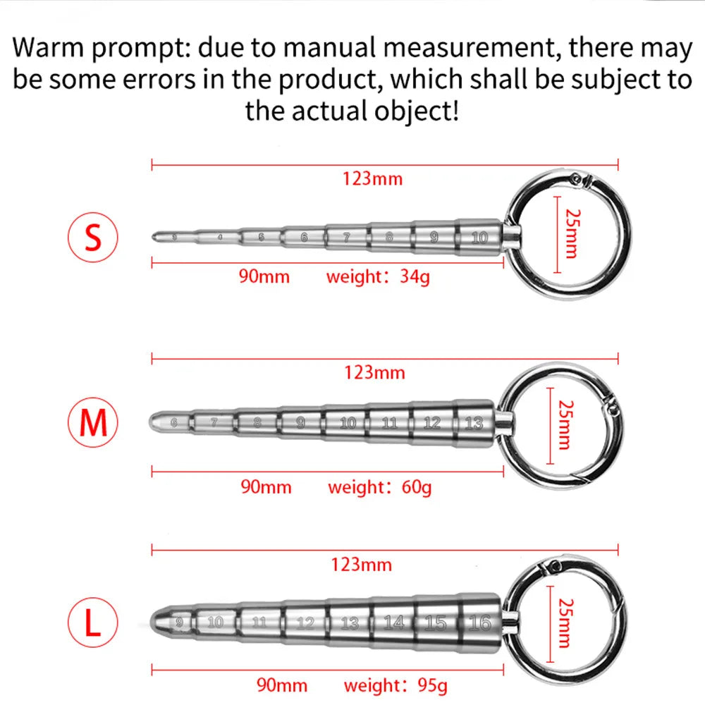Stainless Steel Graduated Urethral Dilator Set