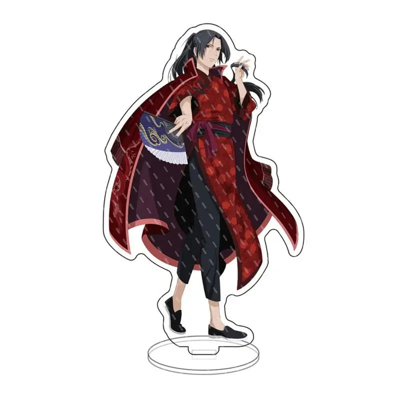 Japan Naruto Acrylic Stand Shippuden Uchiha Sasuke Sakura Desktop Decoration Doll anime figure character Christmas gift 15cm
