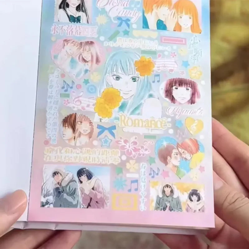 Japanese Magazine-Style Sticker Book for Journaling