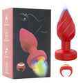 Light-Up Remote Vibrating Anal Plug – 10 Modes