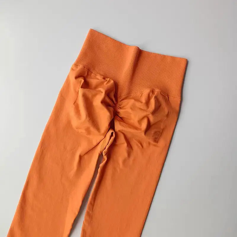 Women's Seamless High-Waist Push-Up Yoga Leggings