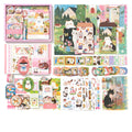 Kawaii Cat Journaling Gift Box with Washi & Memo Paper