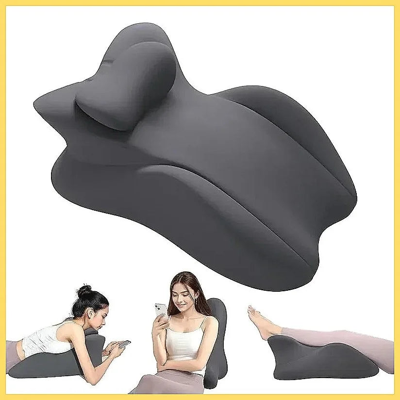 Multi-Position Memory Foam Wedge Pillow with Removable Cover