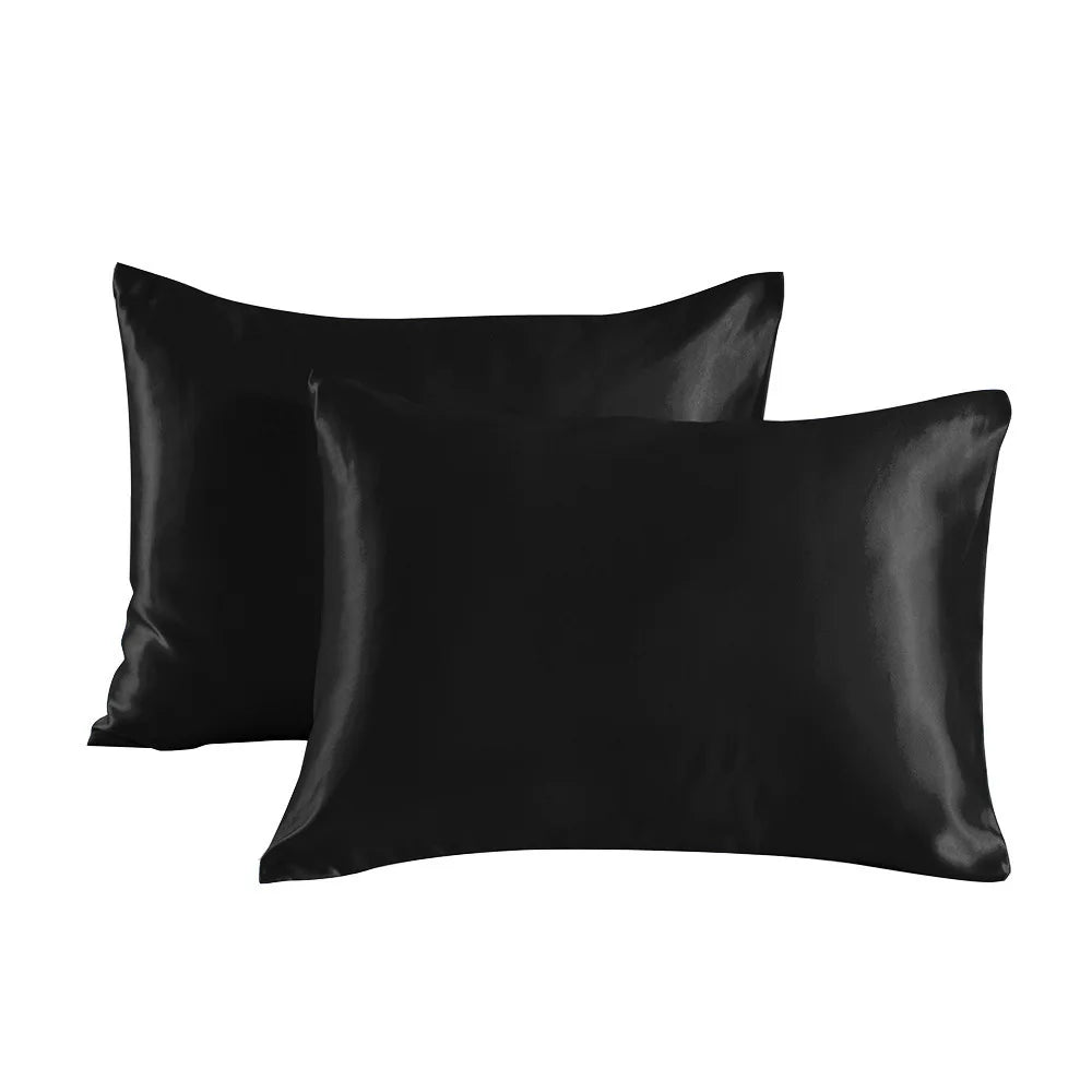 Bedsure King Satin Pillowcases – Set of 2
