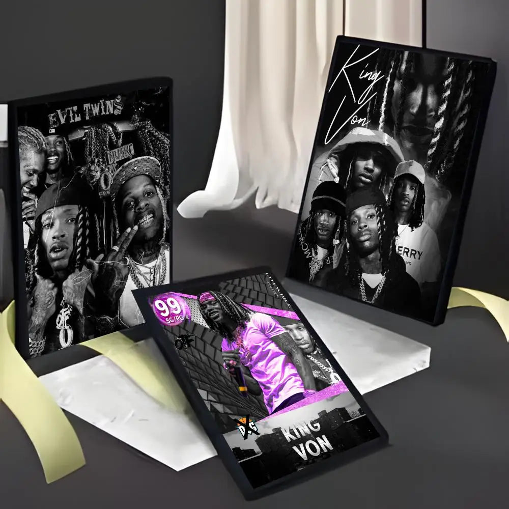 King Von Wall Art Poster
