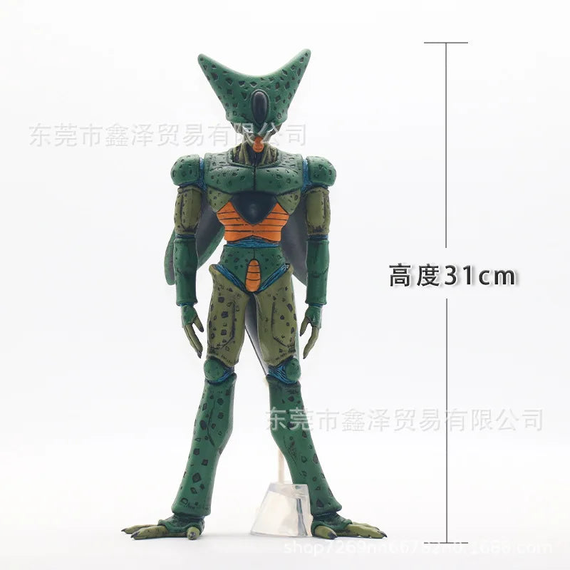 31CM Dragon Ball Z Cell First Form Figure Cell Figurine PVC Action Figures Collection Model ToyS Children Anime Gift