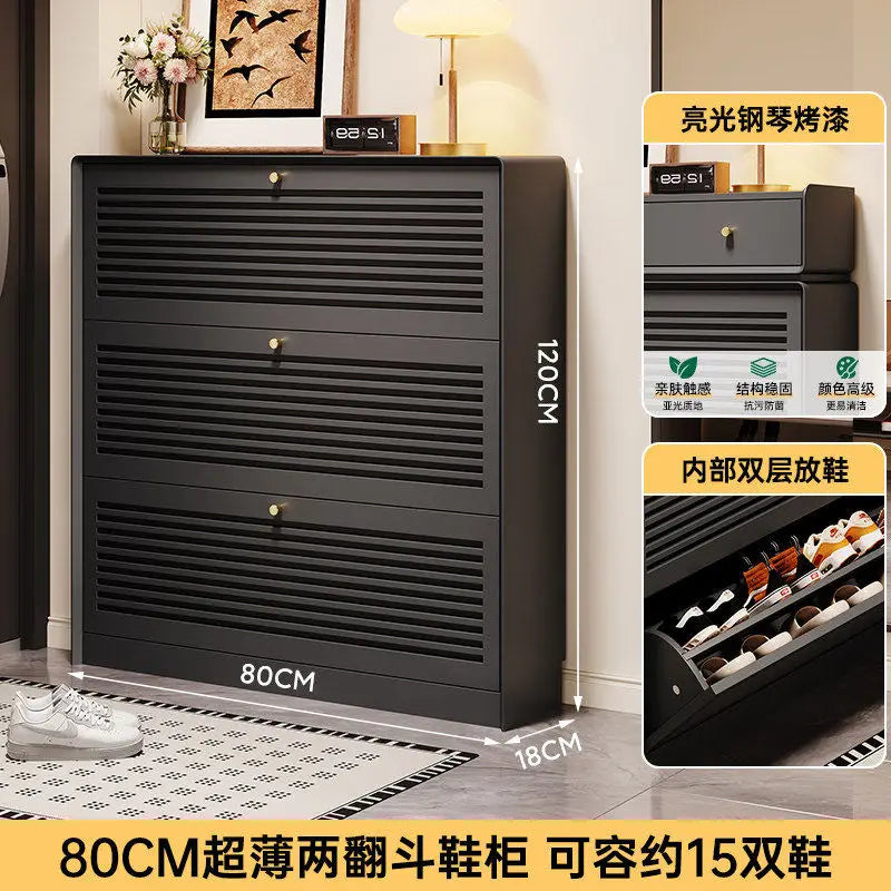 Narrow Corner Shoe Storage Cabinet