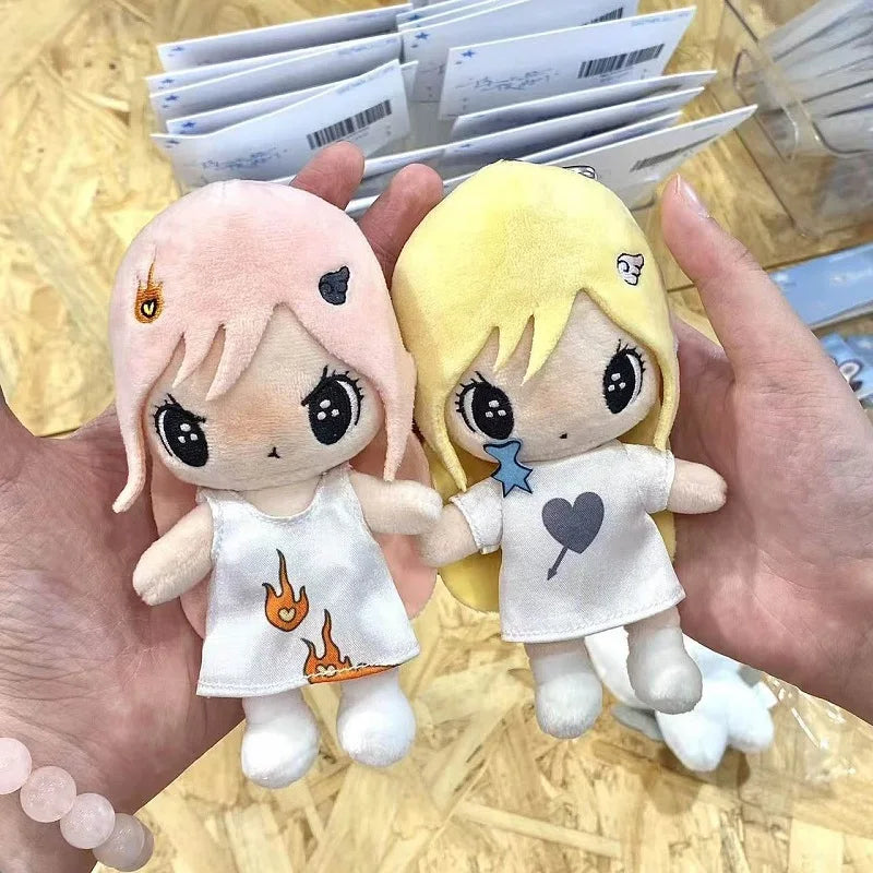 Kawaii Plush Anime-Style Doll Bag Charm Keychain