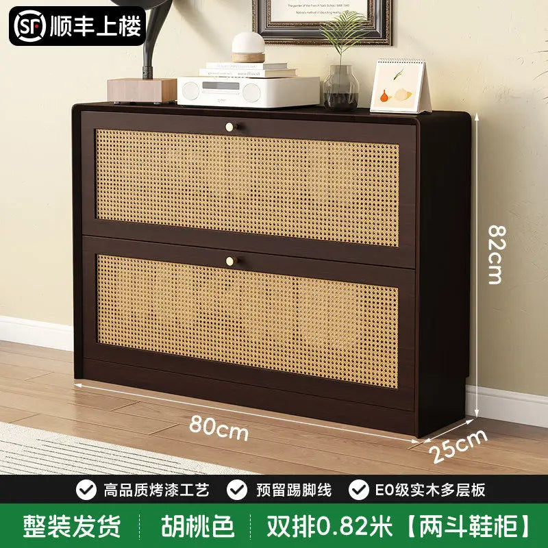 Narrow Corner Shoe Storage Cabinet