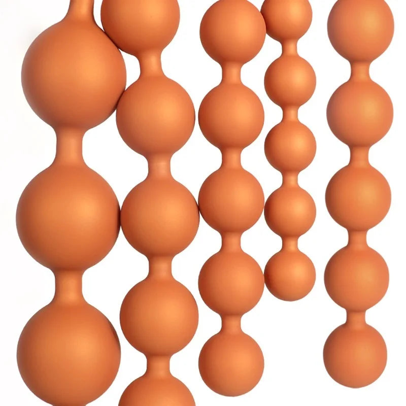 Large Silicone Anal Bead & Plug