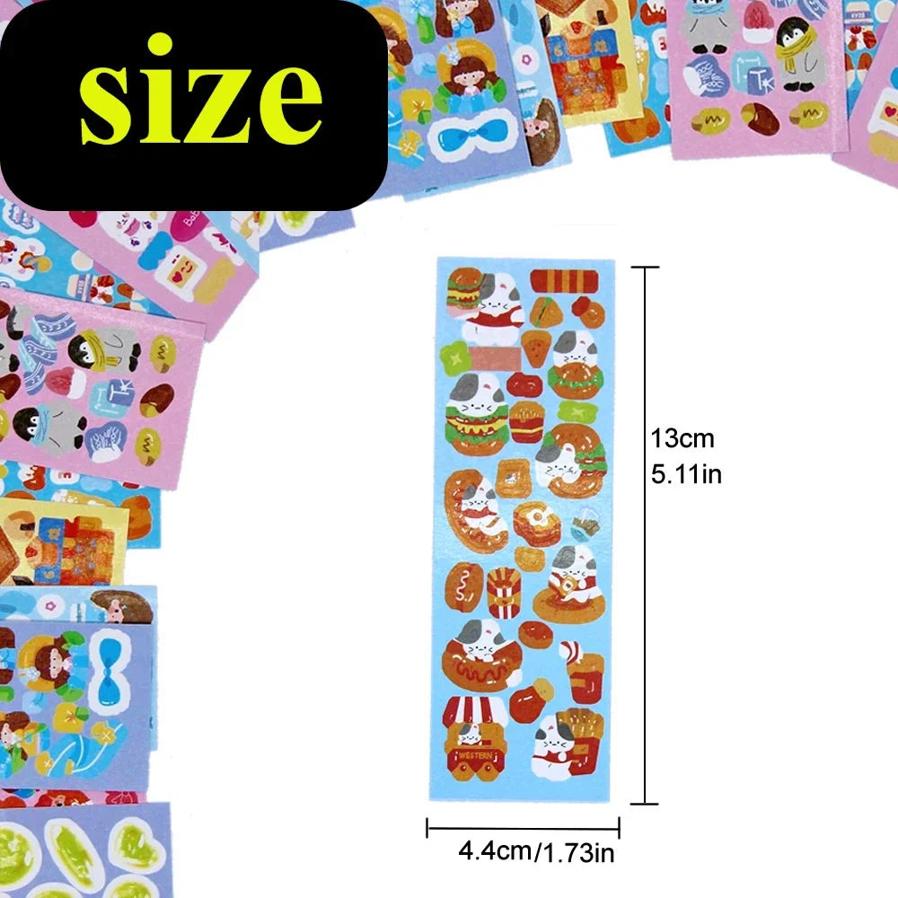 Kawaii Aesthetic Decorative Sticker Set