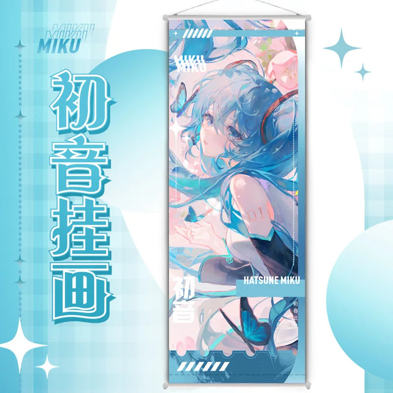Hatsune Miku Canvas Wall Scroll
