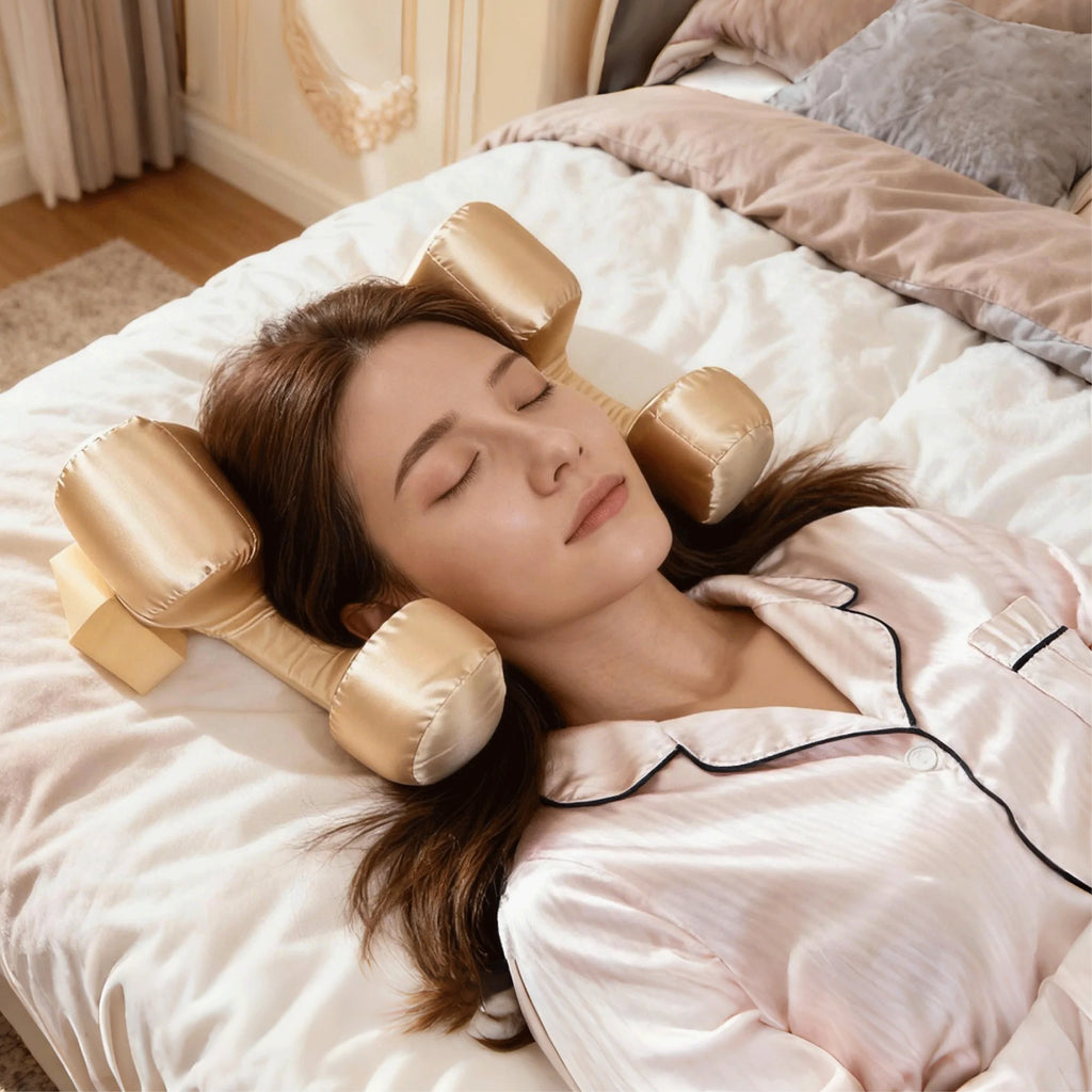 New Beauty Pillow Perfect Face Pillow Super Soft and Comfortable Sleep Pillow Beauty Sleep Facial Stress Relieving Sleep Pillow