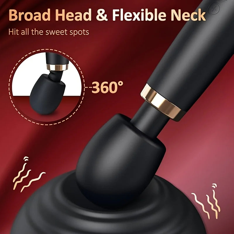 Wand Massager – 5 Vibration Modes/3 Speeds
