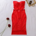 Sexy Exotic Lingerie See Through Mesh Bodysuit Slim Strapless Long Skirt 2PCS Set Lingerie Seductive Splicing Fancy Clothing