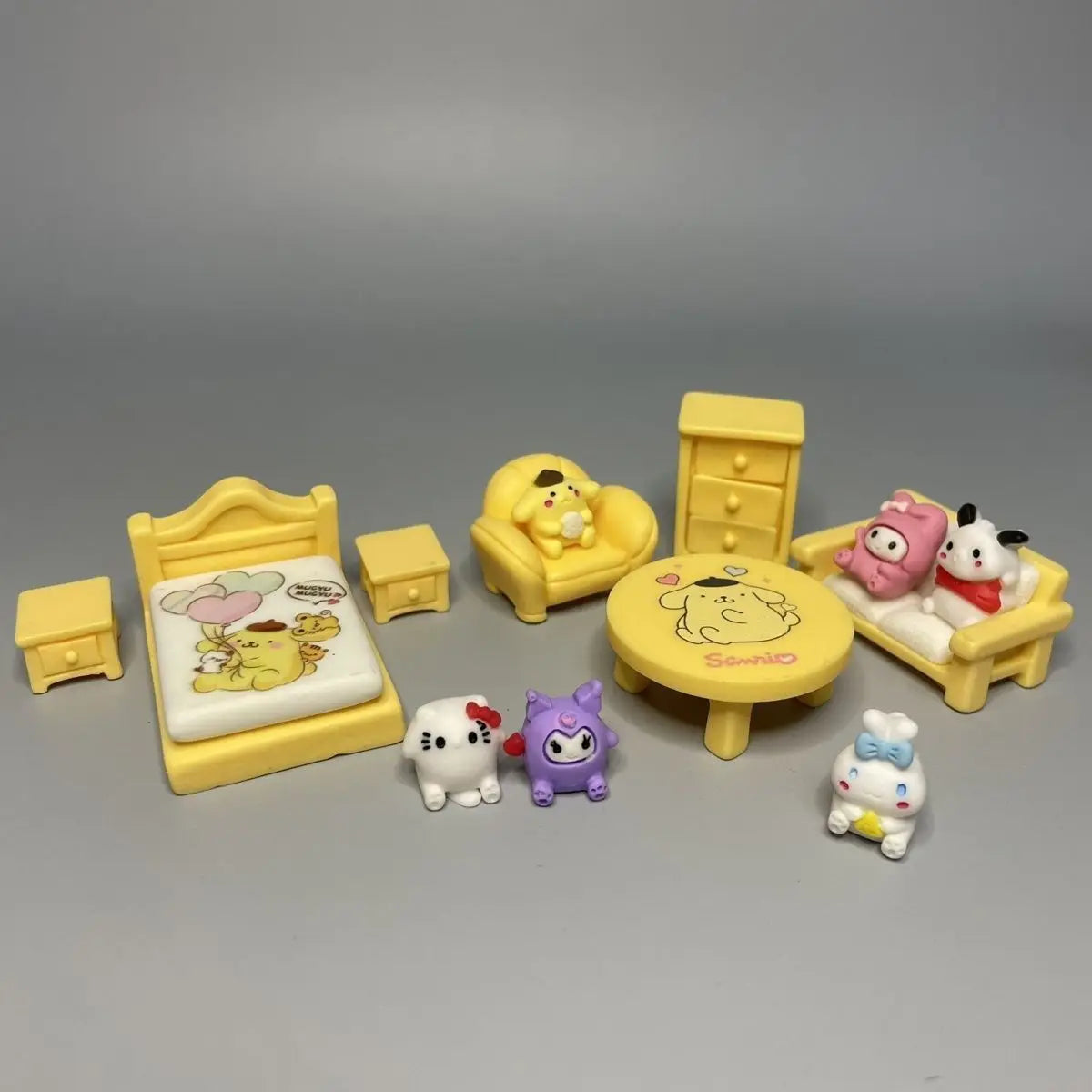 Kawaii Cat Miniature Dollhouse Furniture Toy