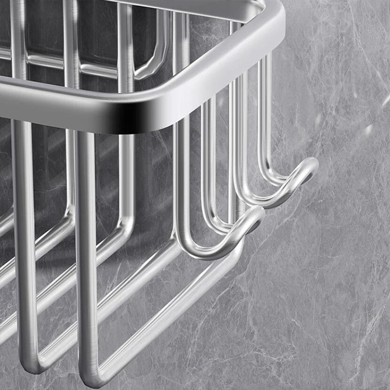 Adjustable Aluminum Shower Storage Shelf