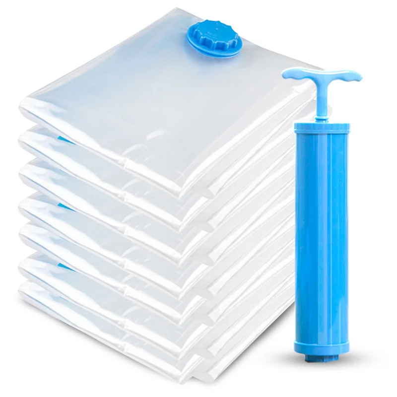 Vacuum Compression Storage Bags for Bedding & Clothes