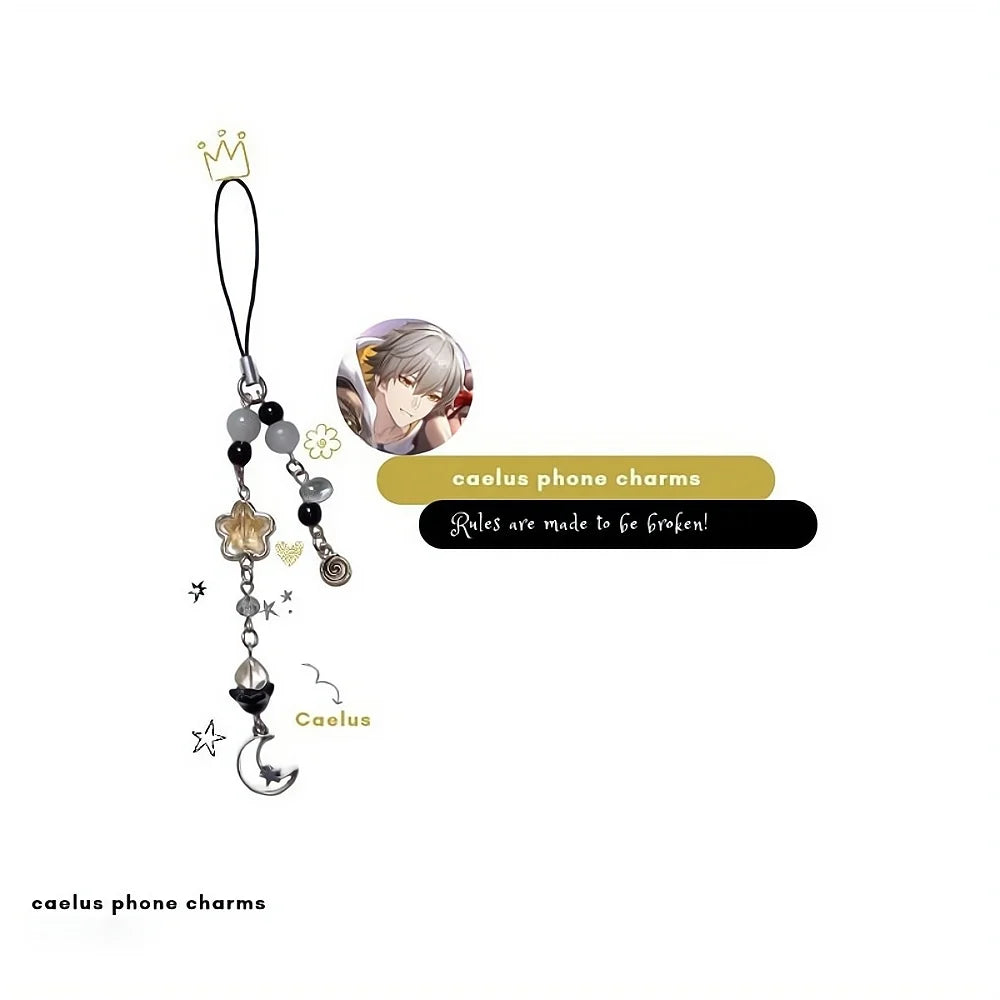Honkai: Star Rail Character-Inspired Phone Charm