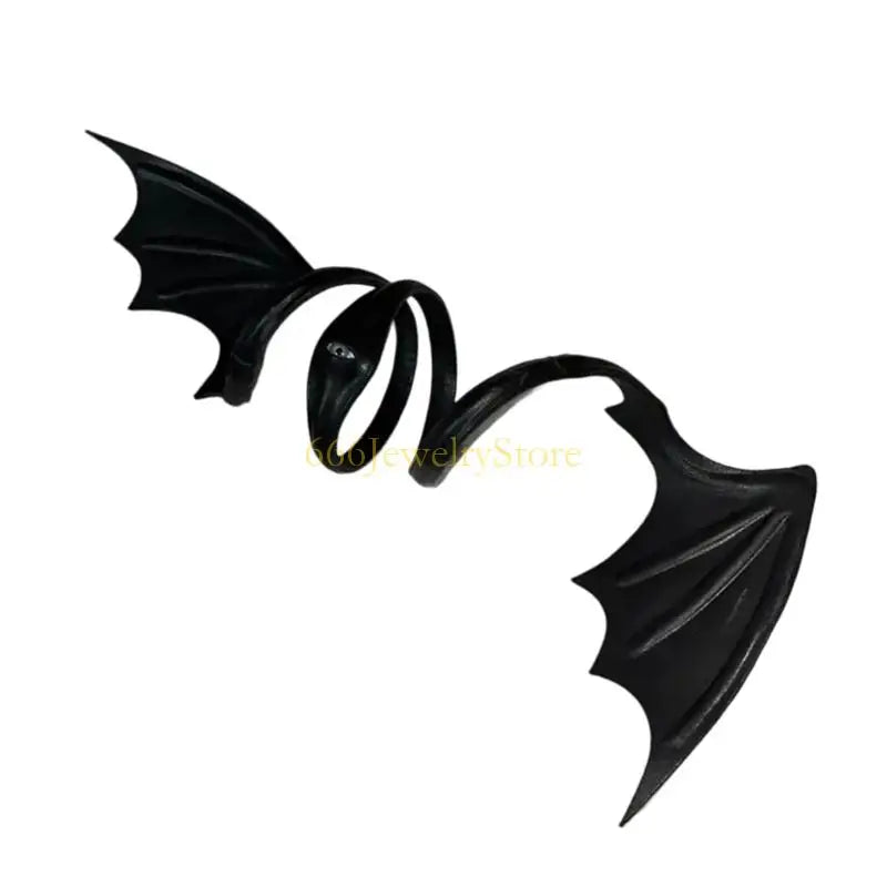 F2TD Chokers Bat Wing Necklace Portable for Halloween Costumes and Themed Parties