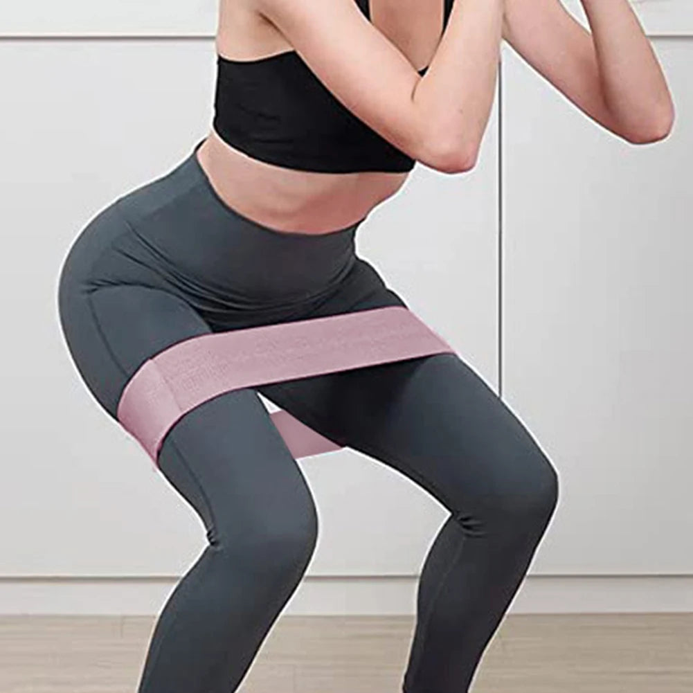 Resistance Booty Bands Anti-Slip Pilates Hip Circle Portable Glute Thigh Elastic Bands Yoga Gym Equipment