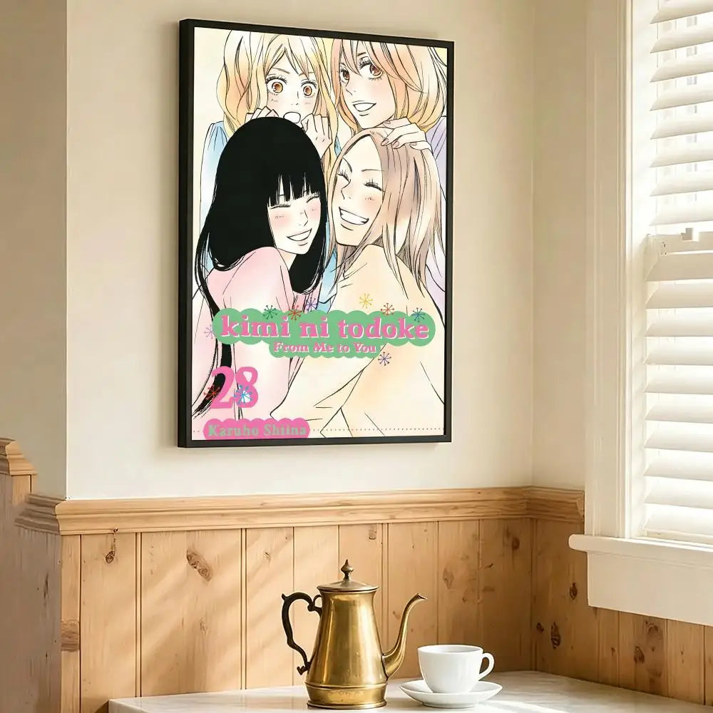Kimi Ni Todoke Anime Wall Art Poster