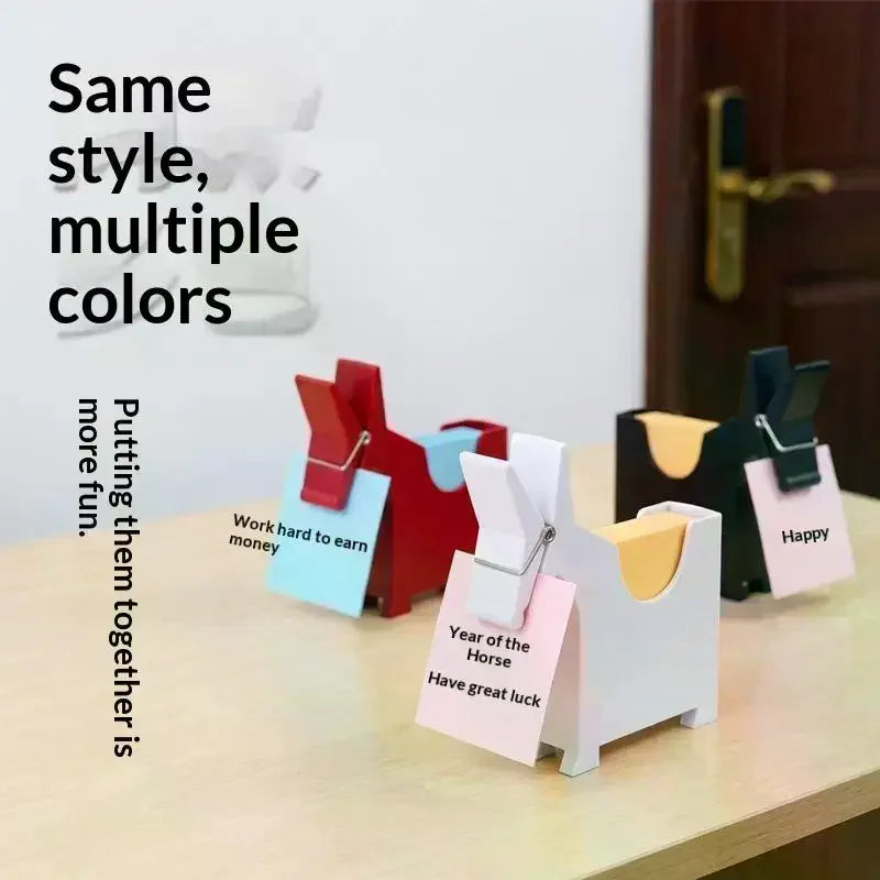 Cute Cartoon Desktop Memo Holder