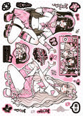 Kawaii Pastel Y2K Anime Sticker Set