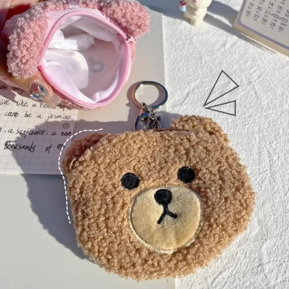 Kawaii Plush Cartoon Crossbody Phone Bag