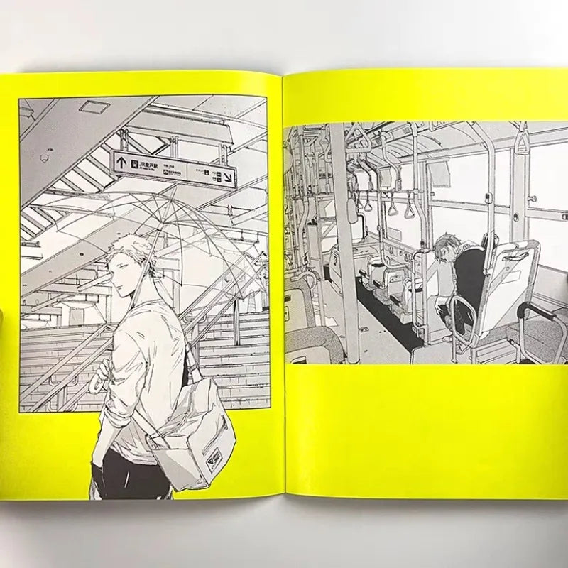 GIVEN Art Book Japanese Edition Reprint  Artwork Kizu Natsuki Illustration Collection Monochrome SIDE Manga Comic Rock Bands