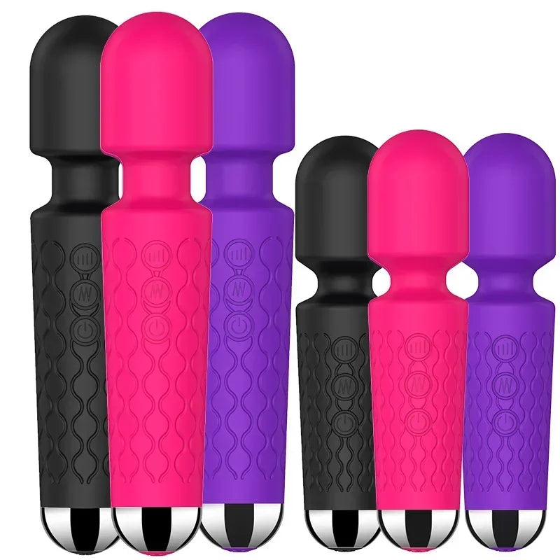 USB-Rechargeable Wand Vibrator