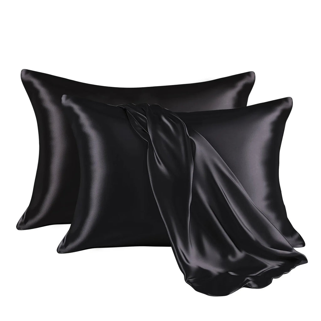 Bedsure King Satin Pillowcases – Set of 2