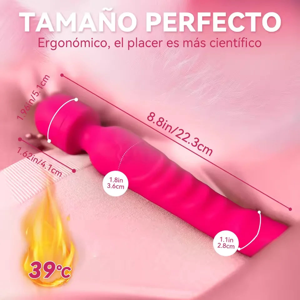 Dual-Motor 7-Speed Wand Vibrator