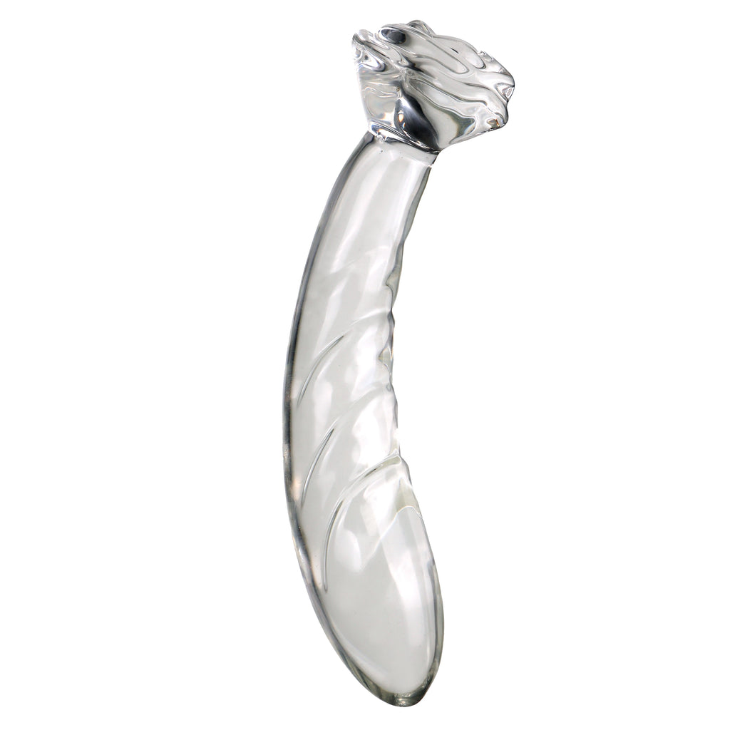 Flower Crystal Glass Anal Plug – 3 Colors