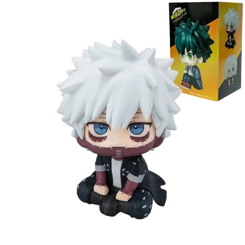 New My Hero Academia (MHA): Tomura Shigaraki / Izuku Midoriya / Katsuki Bakugo Cute Chibi PVC Figurine | Collectible Toy Model