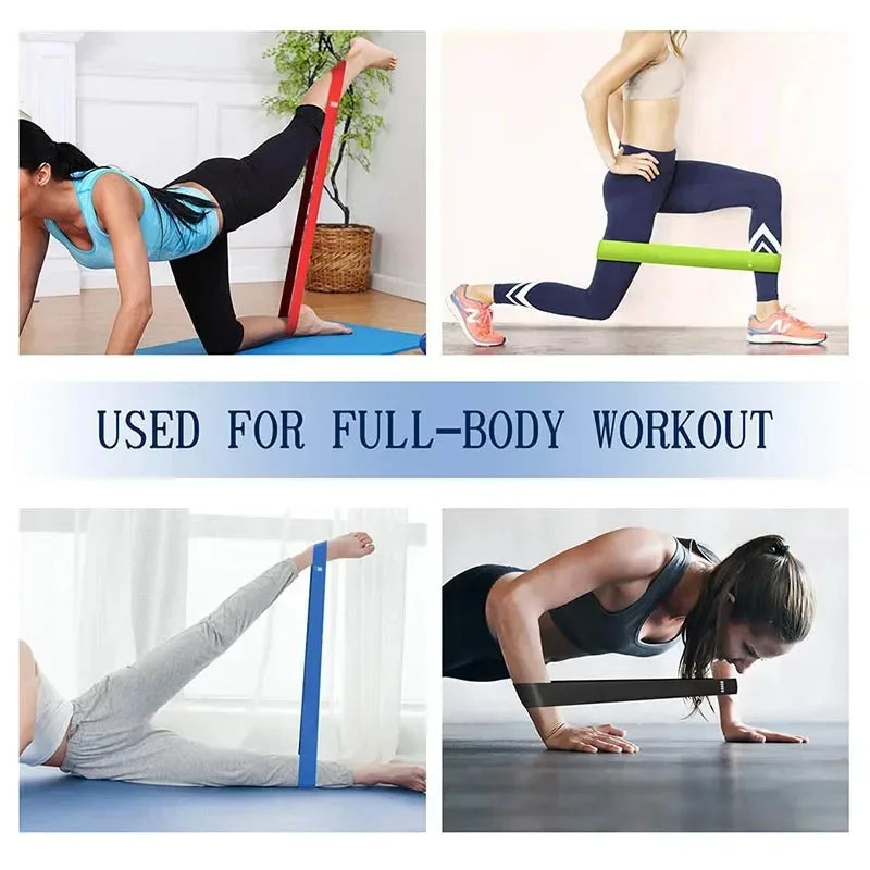 Training Fitness Rubber Resistance Bands Yoga Home Gym Elastic Gum Pilates Crossfit Workout Equipment Bodybuilding For Sports