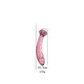 Flower Crystal Glass Anal Plug – 3 Colors