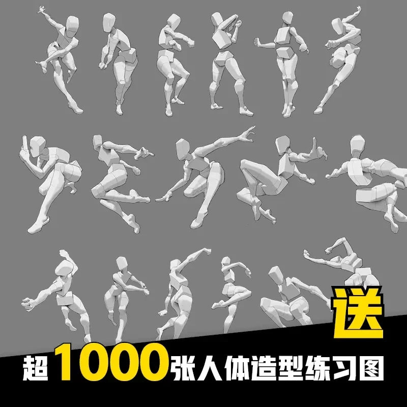 Animation Human Body Structure  Expression Techniques Special Training Book Anime And Manga Human Body Drawing Tutorial Book
