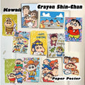 10-Piece Crayon Shin-Chan A4 Poster Set