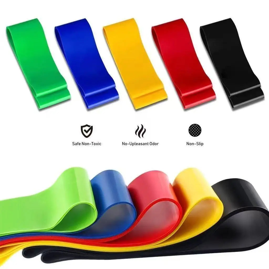 Resistance Bands.Elastic Band,Stretch Bands for Working Out Women or Men,Exercise Bands Set for Physical Therapy,Yoga,Pilates