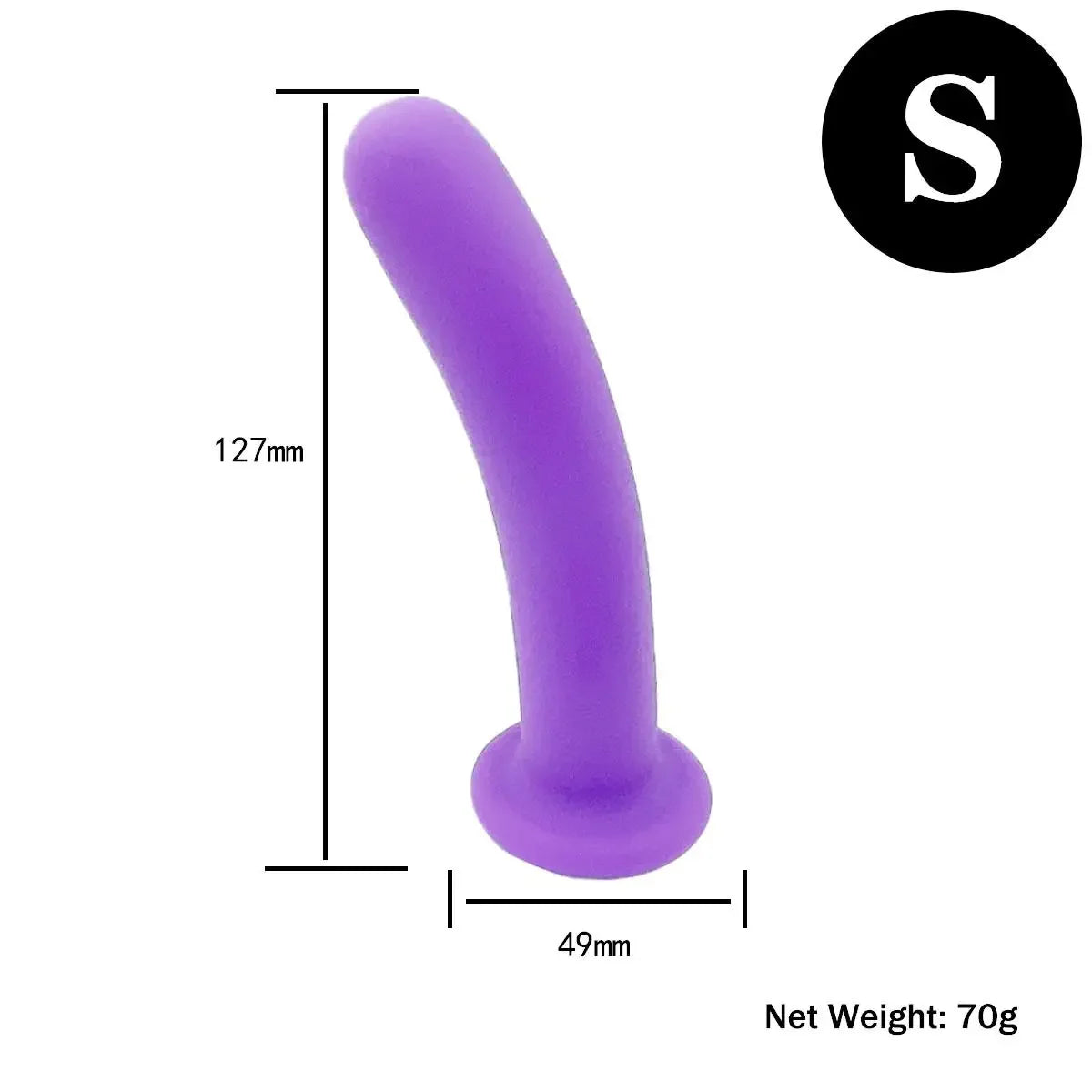 Soft Liquid Silicone Animal-Style Dildo & Plug