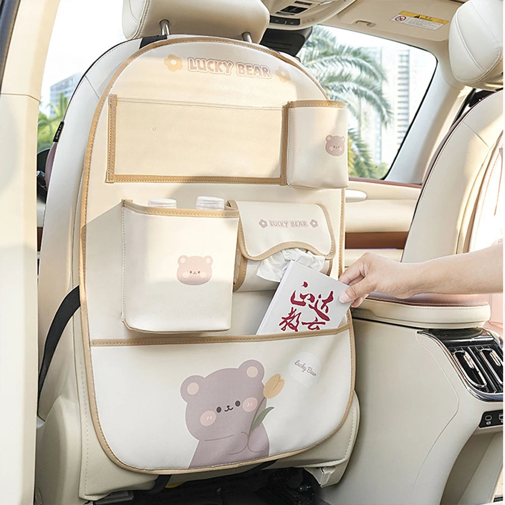 Hanging Car Seat Back Storage Organizer
