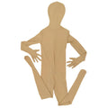 Sexy See Through Ice Silk Full Wrap One-piece Tight Jumpsuit High Elastic Home Corset Zipper Open Crotch Bodysuit