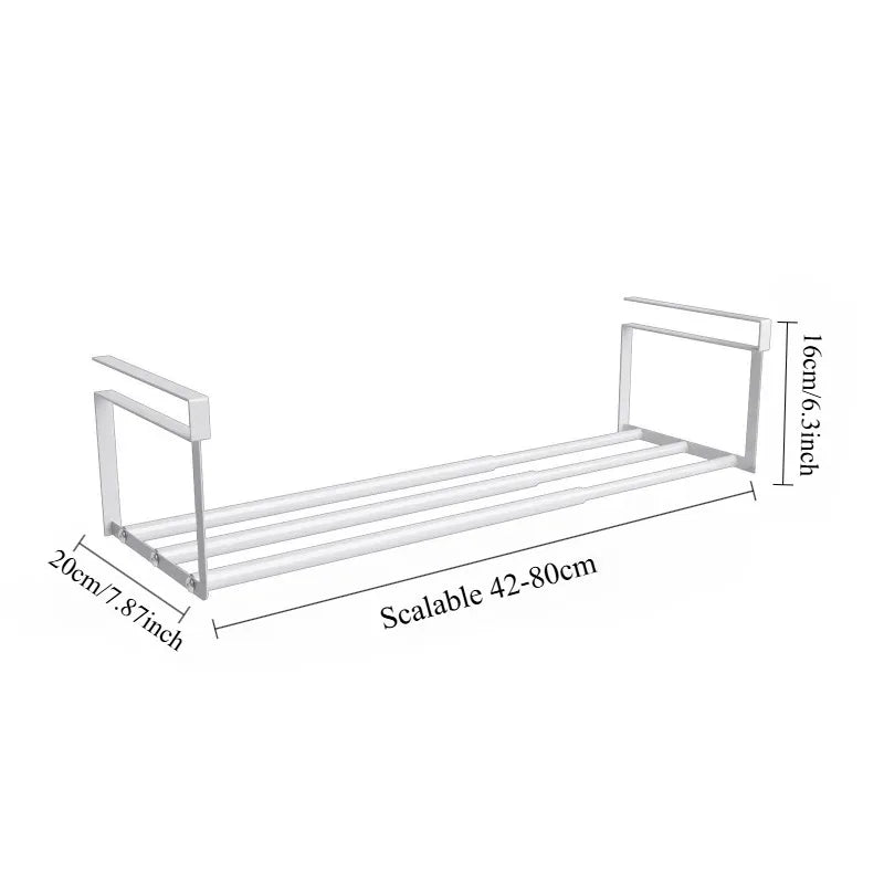 Expandable Multi-Layer Wardrobe Shelf Organizer