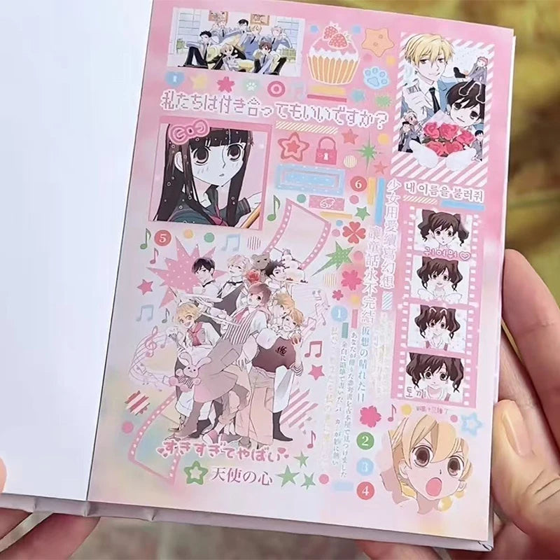 Japanese Magazine-Style Sticker Book for Journaling