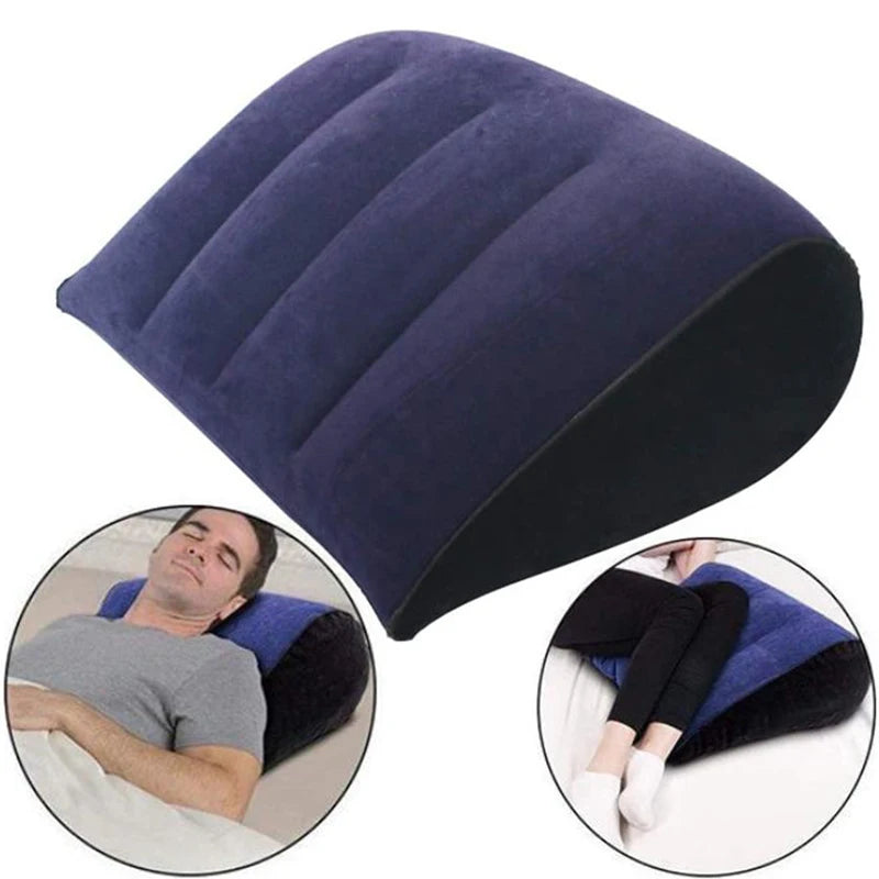 Inflatable Couple Positioning Wedge Cushion