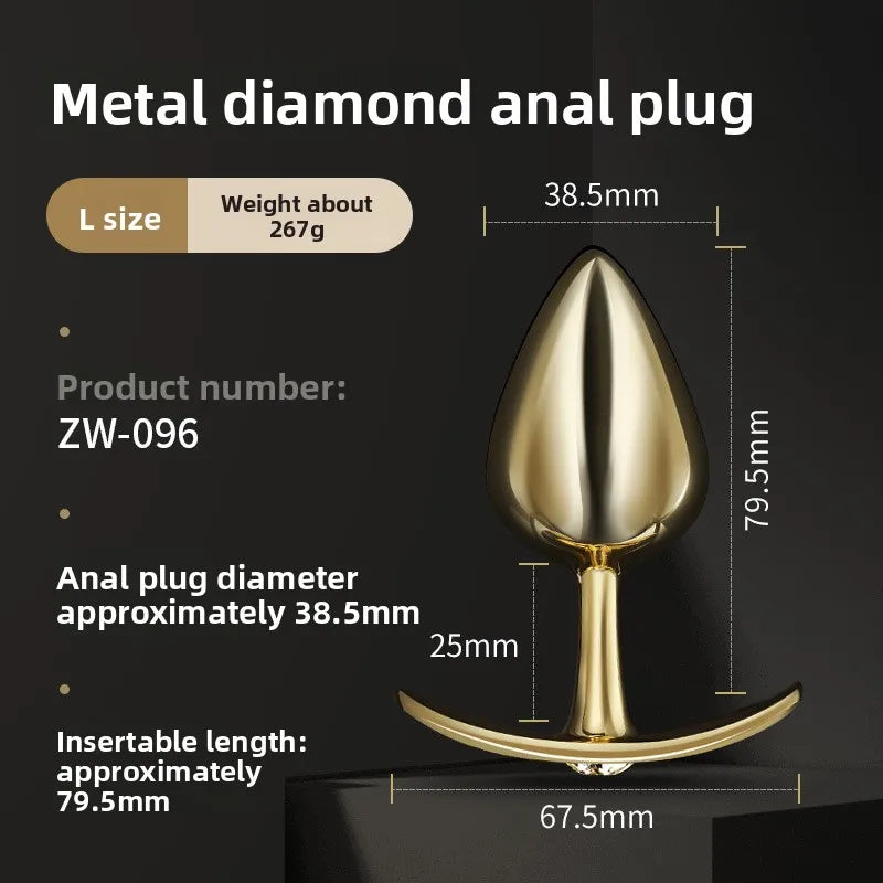 Stainless Steel Beginner Anal Plug