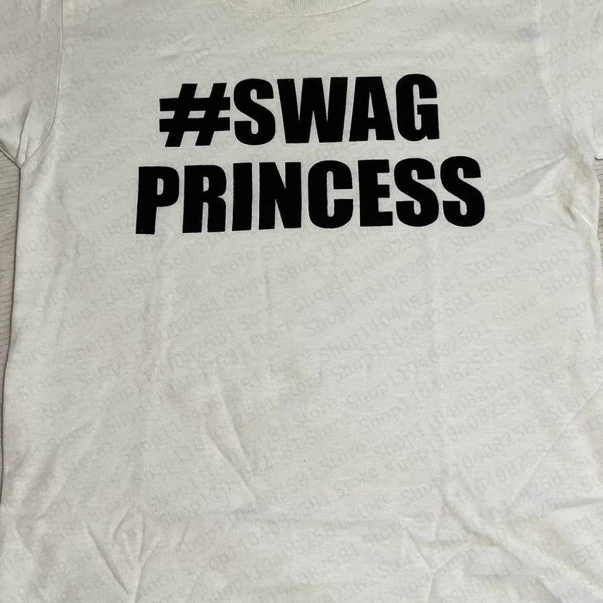 Retro 2000s Letter Baby Tee