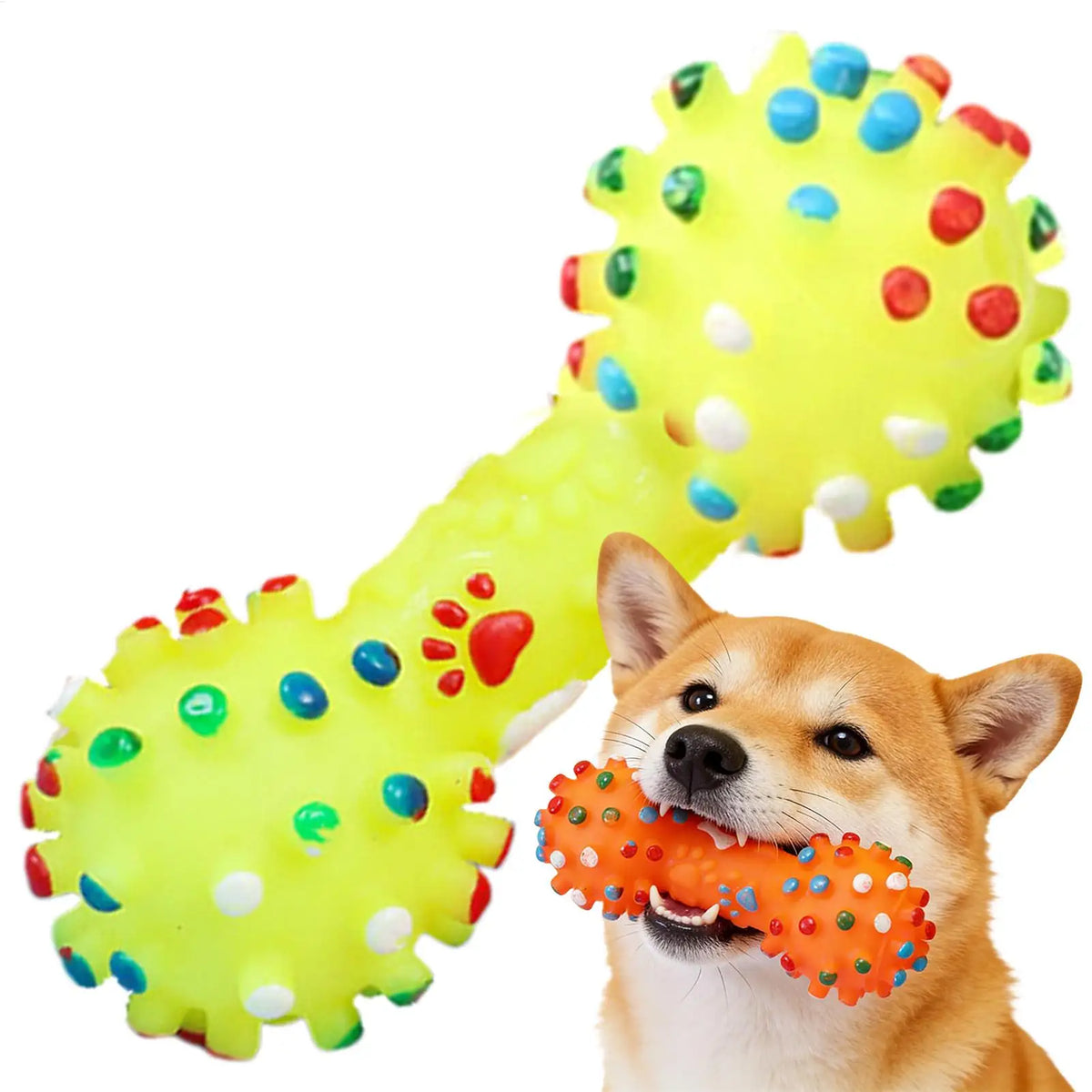 Bite-Resistant Dog Chew & Teeth-Cleaning Toy