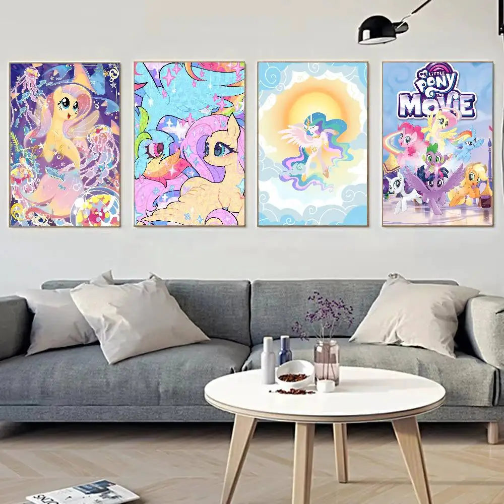 My Little Pony Anime-Style Wall Poster